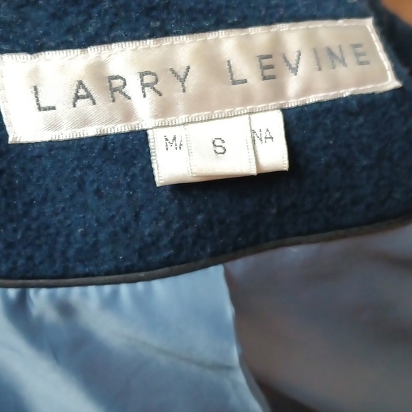 LARRY Levine Vintage Peacoat wool/poly blend Size Small - Picture 8 of 8